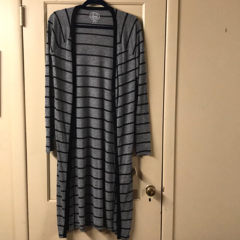 NWT SO Womens Maxi Cardigan Size Medium